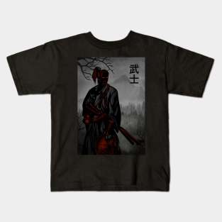 Samurai x bushido Kids T-Shirt